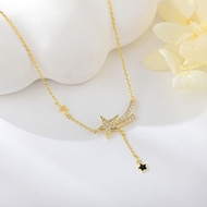 Show details for Beautiful Cubic Zirconia Gold Plated Pendant Necklace Show details for Beautiful Cubic Zirconia Gold Plated Pendant Necklace