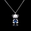 Show details for Stylish Small Swarovski Element Pendant Necklace