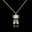 Show details for Good Quality Swarovski Element Gold Plated Pendant Necklace