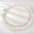 Picture of Gold Plated White Short Chain Necklace From Reliable Factory