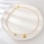 Show details for Designer Gold Plated Small Short Chain Necklace with Easy Return