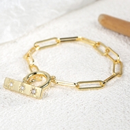 Picture of Delicate Copper or Brass Fashion Bracelet with Fast Delivery