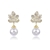 Picture of Pretty Cubic Zirconia Big Dangle Earrings