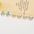 Picture of Low Price Gold Plated Copper or Brass Big Stud Earrings from Trust-worthy Supplier