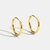 Picture of Delicate Gold Plated Stud Earrings with Beautiful Craftmanship