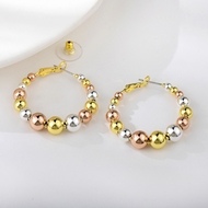 Show details for Nickel Free Multi-tone Plated Big Big Stud Earrings with No-Risk Refund Show details for Nickel Free Multi-tone Plated Big Big Stud Earrings with No-Risk Refund