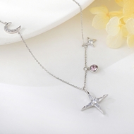 Show details for Star Purple Pendant Necklace with Fast Shipping Show details for Star Purple Pendant Necklace with Fast Shipping