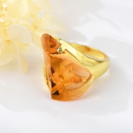 Picture of Geometric Artificial Crystal Ring For Your Occasions