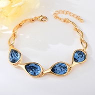 Picture of Charming Champagne Gold Small Fashion Bracelet As a Gift