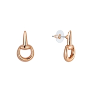 Show details for Zinc Alloy Rose Gold Plated Earrings of Original Design Show details for Zinc Alloy Rose Gold Plated Earrings of Original Design