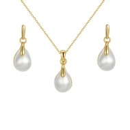 Show details for Famous Shell Zinc Alloy 2 Piece Jewelry Set Show details for Famous Shell Zinc Alloy 2 Piece Jewelry Set