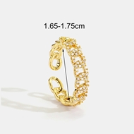 Picture of Eye-Catching White Small Adjustable Ring at Factory Price