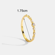 Picture of Delicate Gold Plated Ring from Certified Factory