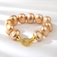 Show details for Most Popular shell pearl Classic Link & Chain Bracelet Show details for Most Popular shell pearl Classic Link & Chain Bracelet
