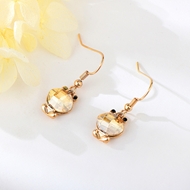 Show details for Animal Swarovski Element Hoop Earrings with 3~7 Day Delivery Show details for Animal Swarovski Element Hoop Earrings with 3~7 Day Delivery