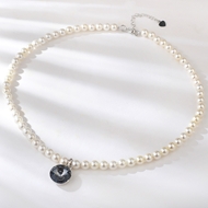 Show details for Great Swarovski Element Zinc Alloy Pendant Necklace Show details for Great Swarovski Element Zinc Alloy Pendant Necklace