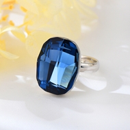 Show details for Cheaper Platinum Plated Dark Blue Fashion Rings Show details for Cheaper Platinum Plated Dark Blue Fashion Rings