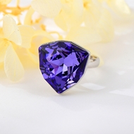 Show details for Delicate Swarovski Element Small Fashion Ring Show details for Delicate Swarovski Element Small Fashion Ring