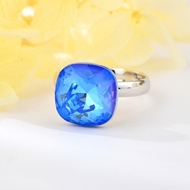 Show details for Hot Selling Blue Geometric Adjustable Ring with No-Risk Refund Show details for Hot Selling Blue Geometric Adjustable Ring with No-Risk Refund