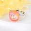 Show details for Top Swarovski Element Zinc Alloy Adjustable Ring