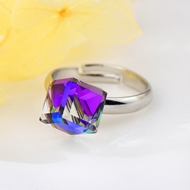 Show details for Amazing Swarovski Element Platinum Plated Adjustable Ring Show details for Amazing Swarovski Element Platinum Plated Adjustable Ring