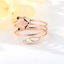 Show details for Fox Small Fashion Ring with Worldwide Shipping
