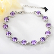 Show details for Delicate Swarovski Element Copper or Brass Fashion Bracelet Show details for Delicate Swarovski Element Copper or Brass Fashion Bracelet