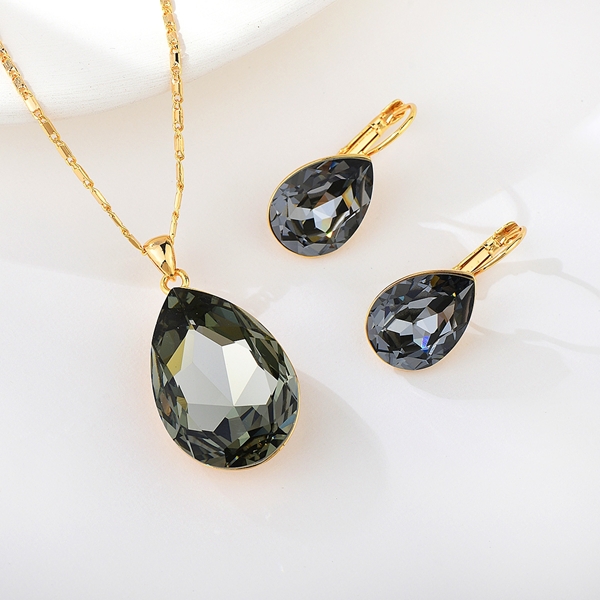 Picture of Amazing Swarovski Element Medium 2 Piece Jewelry Set