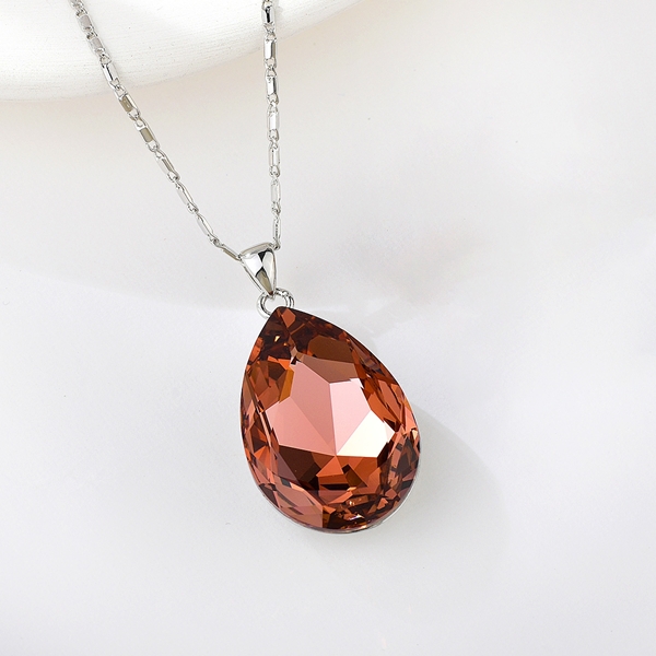 Picture of Fast Selling Orange Zinc Alloy Pendant Necklace from Editor Picks