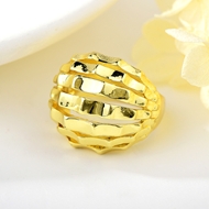 Picture of Trendy Platinum Plated Zinc Alloy Fashion Ring with No-Risk Refund