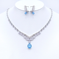 Show details for Staple Cubic Zirconia Copper or Brass 2 Piece Jewelry Set Show details for Staple Cubic Zirconia Copper or Brass 2 Piece Jewelry Set