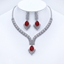 Show details for Funky Big Cubic Zirconia 2 Piece Jewelry Set