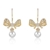 Picture of Most Popular Cubic Zirconia Bow Dangle Earrings