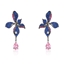 Show details for Nickel Free Copper or Brass Gunmetal Plated Dangle Earrings with No-Risk Refund