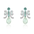 Picture of Good Cubic Zirconia Big Dangle Earrings