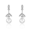 Show details for Famous Big Cubic Zirconia Dangle Earrings