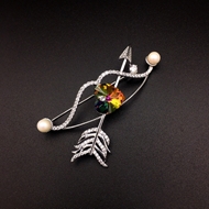 Show details for New Season Colorful Big Brooche with Beautiful Craftmanship Show details for New Season Colorful Big Brooche with Beautiful Craftmanship