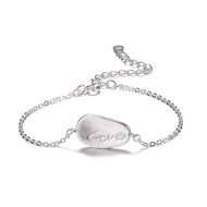 Picture of 999 Sterling Silver Small Fashion Bracelet with Fast Delivery