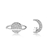 Picture of Affordable Platinum Plated 999 Sterling Silver Stud Earrings from Trust-worthy Supplier