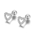 Picture of Low Price Platinum Plated Cubic Zirconia Stud Earrings from Trust-worthy Supplier