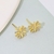 Picture of Designer Copper or Brass Flower Stud Earrings For Your Occasions