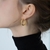 Picture of Inexpensive Copper or Brass Delicate Huggie Earrings from Reliable Manufacturer