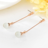 Show details for Wholesale Rose Gold Plated Zinc Alloy Dangle Earrings with No-Risk Return Show details for Wholesale Rose Gold Plated Zinc Alloy Dangle Earrings with No-Risk Return