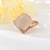 Picture of Buy Rose Gold Plated Zinc Alloy Fashion Ring with Wow Elements