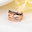 Show details for Wholesale Rose Gold Plated Classic Fashion Ring with No-Risk Return