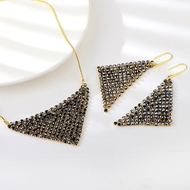 Show details for Good Swarovski Element Gold Plated 2 Piece Jewelry Set Show details for Good Swarovski Element Gold Plated 2 Piece Jewelry Set