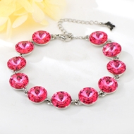 Show details for Reasonably Priced Platinum Plated Swarovski Element Fashion Bracelet from Reliable Manufacturer Show details for Reasonably Priced Platinum Plated Swarovski Element Fashion Bracelet from Reliable Manufacturer
