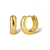 Picture of Fast Selling Gold Plated Delicate Huggie Earrings from Editor Picks