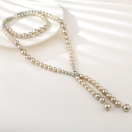 Show details for Fast Selling Platinum Plated Copper or Brass Y Necklace from Editor Picks Show details for Fast Selling Platinum Plated Copper or Brass Y Necklace from Editor Picks