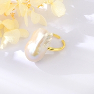 Show details for Good Baroque Pearl Medium Adjustable Ring Show details for Good Baroque Pearl Medium Adjustable Ring